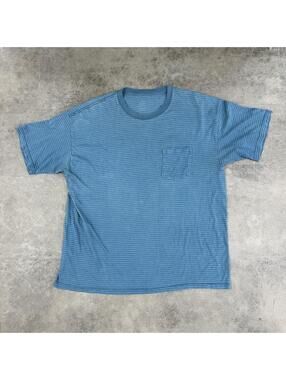 American Vintage Men's Blue Tshirt
